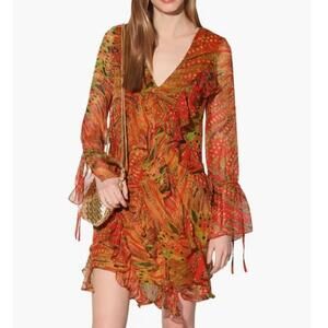 NWT Walter Baker Ariella Long Sleeve Dress, size 2